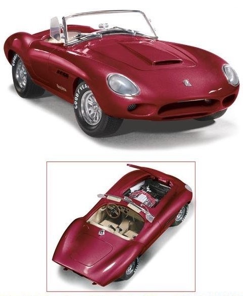 Concept Car w/ 57Chevy55 Corvette V8 Engine 1963 Custom Built 1:24Race18Model12