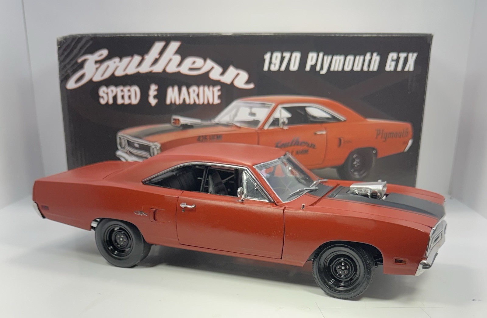 GMP 1/18 Scale 1970 Plymouth GTX “Custom 1 Of 1 Made” Removed Ugly Decals