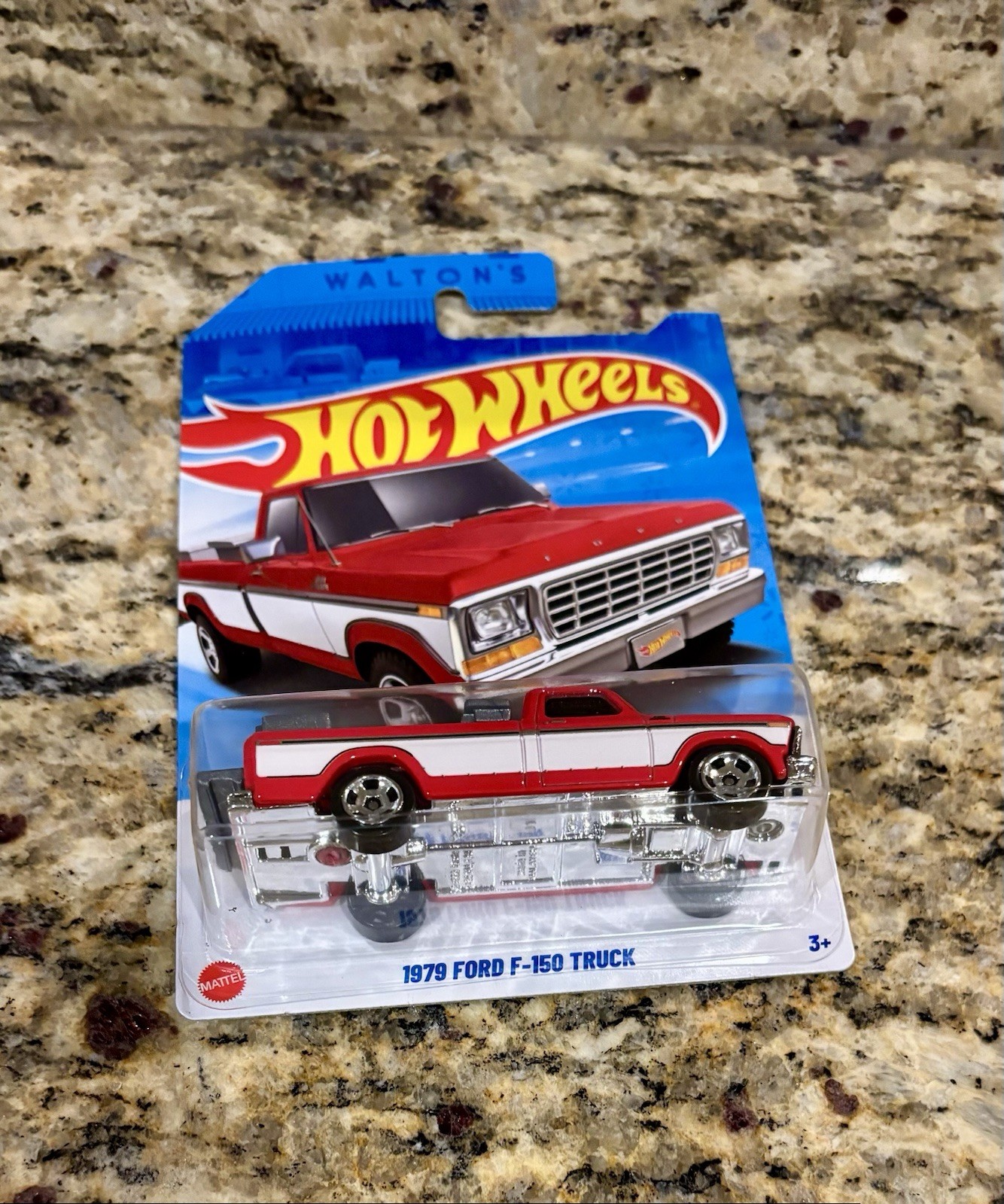 2025 Hot Wheels Walmart Museum WALTON’S 5-10 1979 Ford F-150 Pickup Truck NIB