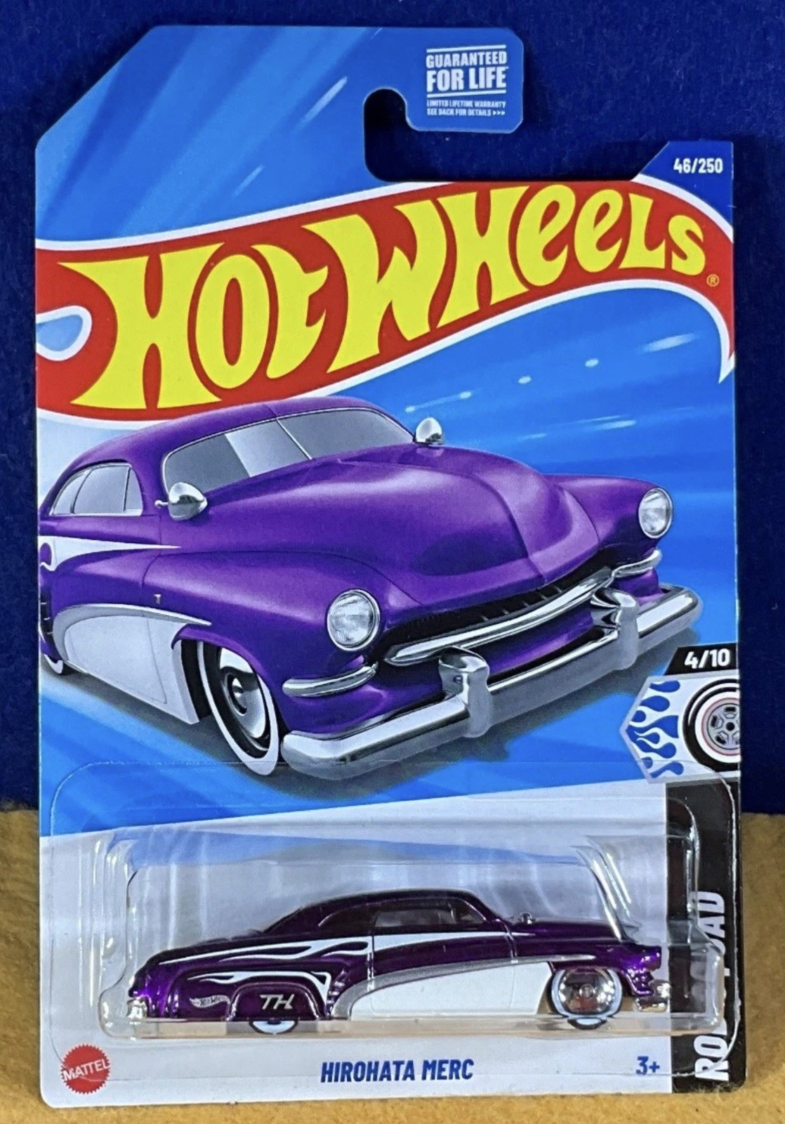 2025 Hot Wheels Rod Squad 4/10 Hirohata Merc Super Treasure Hunt With Protector