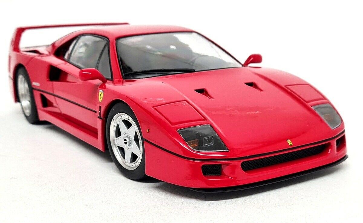 KK 1/18 – Ferrari F40 1987 Rosso Corsa Red 80’s Supercar Diecast Scale Model Car