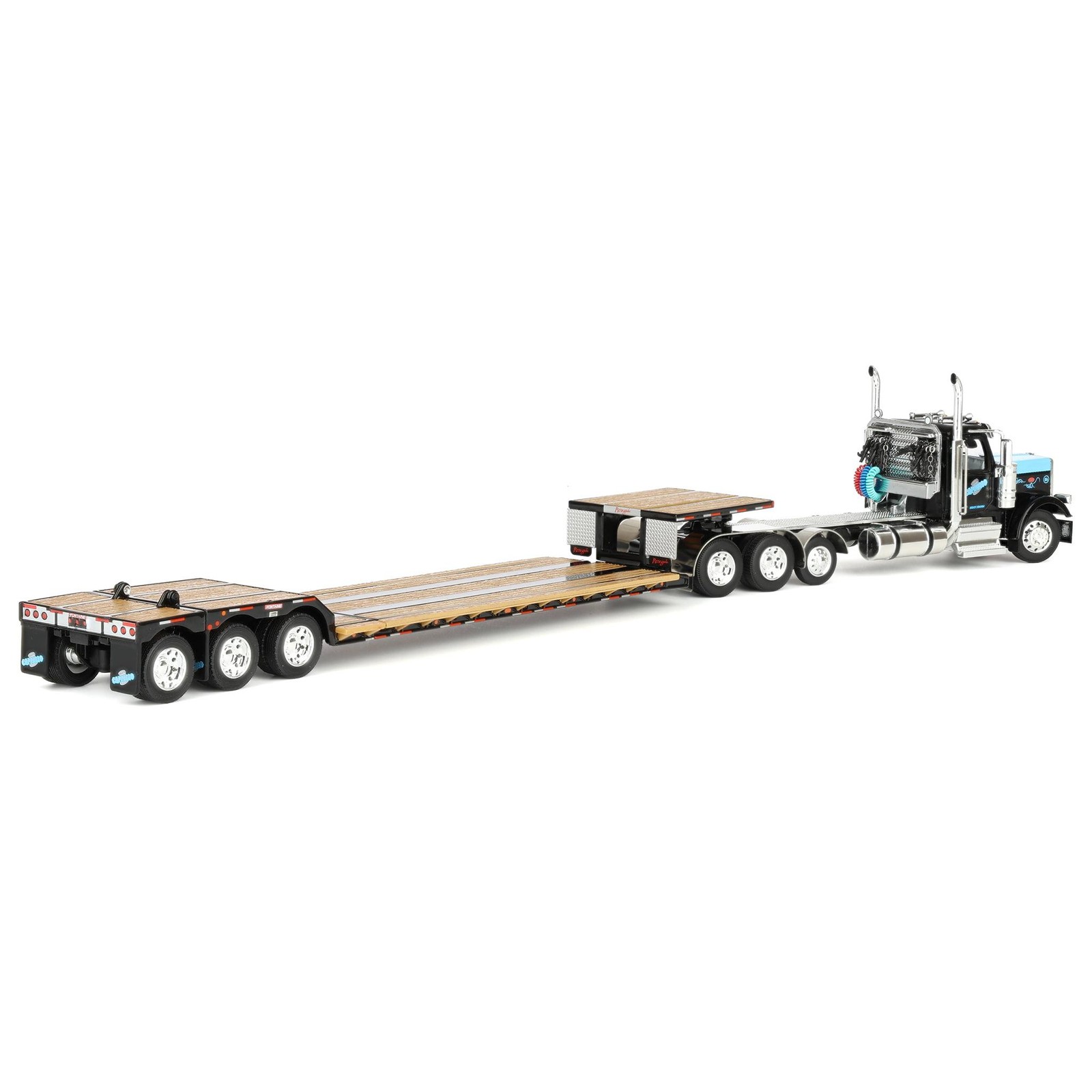 1/64 Peterbilt 589 Semi Truck with Fontaine Renegade LXT40 Lowboy, 60-2267