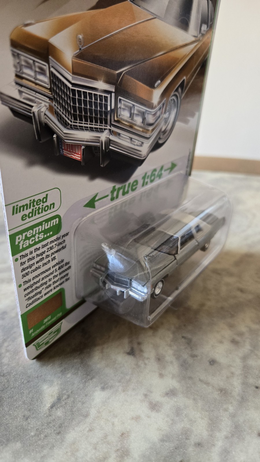 Auto World 1976 Cadillac Coupe DeVille RAW CHASE 1 of 10 (2026 Release 1)