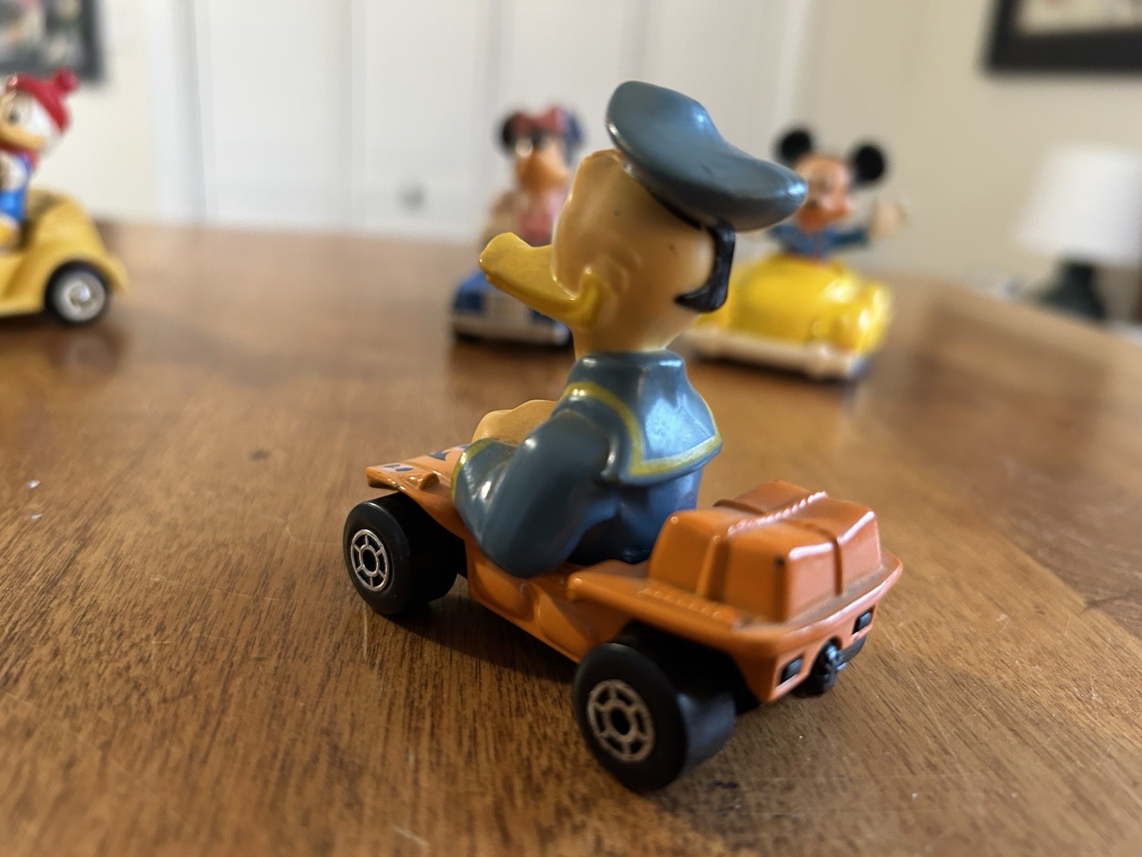 Vintage Lot of 5 Disney Cars- 1979 Matchbox, Burger King, etc. Driving Figures