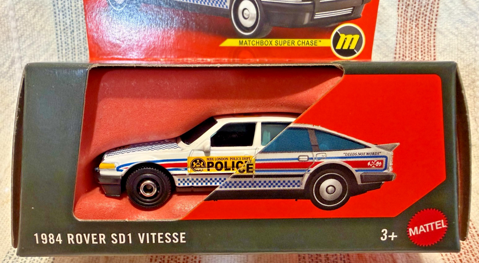 2026 MATCHBOX – MOVING PARTS – 1984 ROVER SD1 VITESSE – POLICE – SUPER CHASE