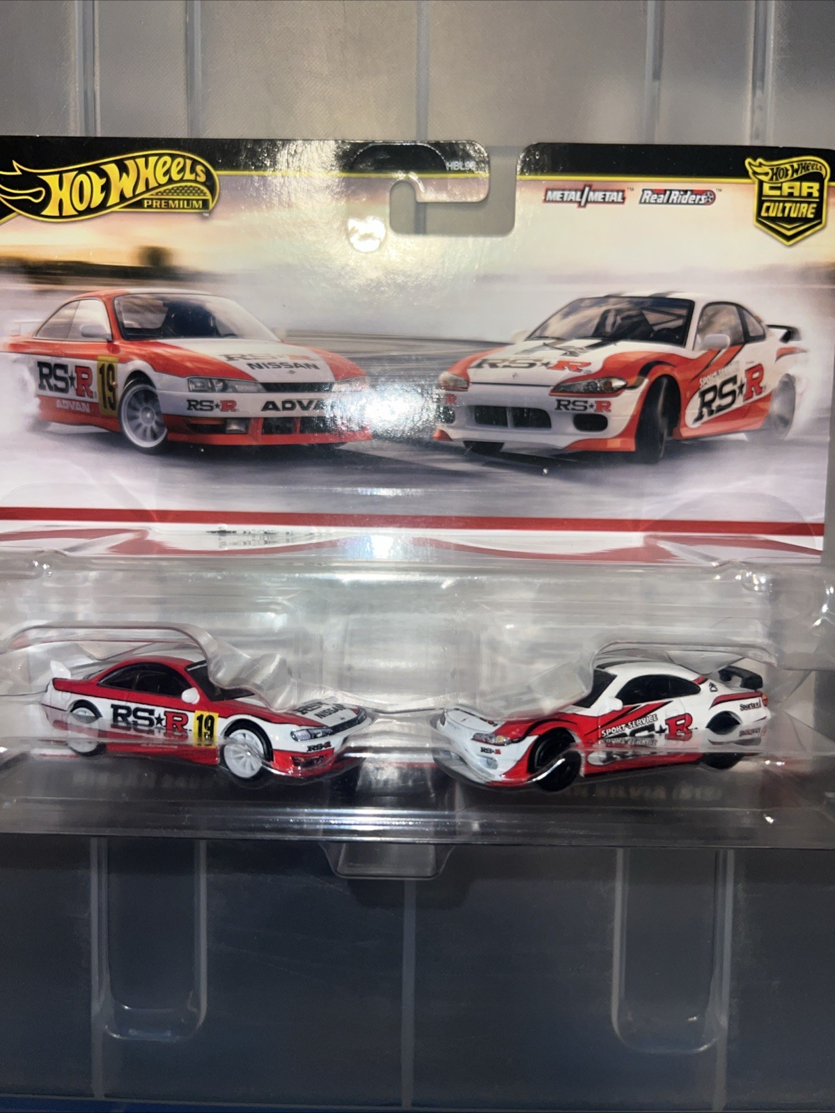 Hot Wheels Premium Car Culture Two Pack Nissan 240SX S14 & Nissan Silvia S15