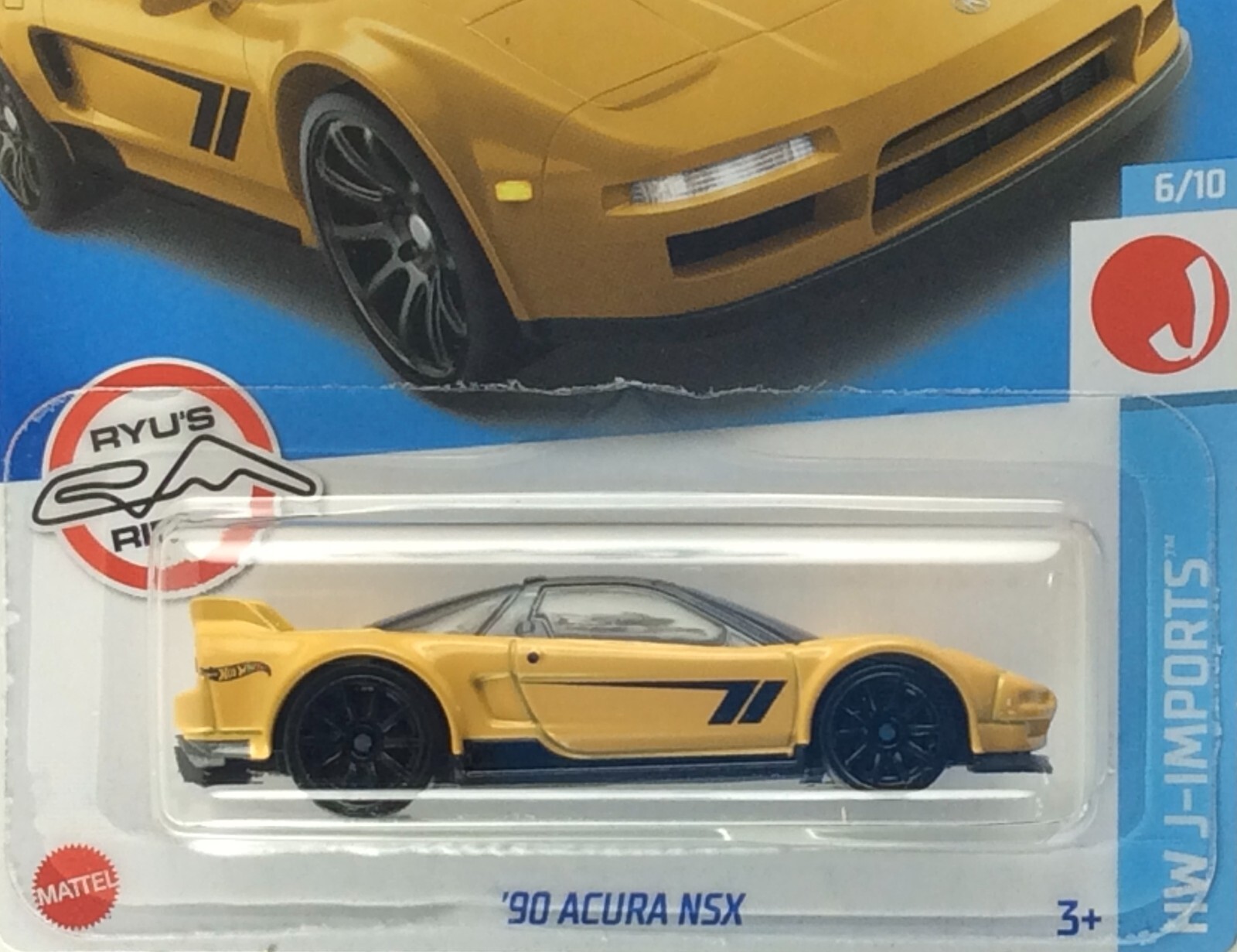 1990 ACURA NSX / HW J-Imports / Hot Wheels 2022 JDM P CASE #144 $1 SHIP DEAL REA