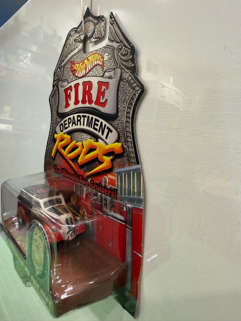 Hot Wheels Fire Dept. Rods Pittsfield, MA Fire Dept Ford Anglia Panel – Unopened