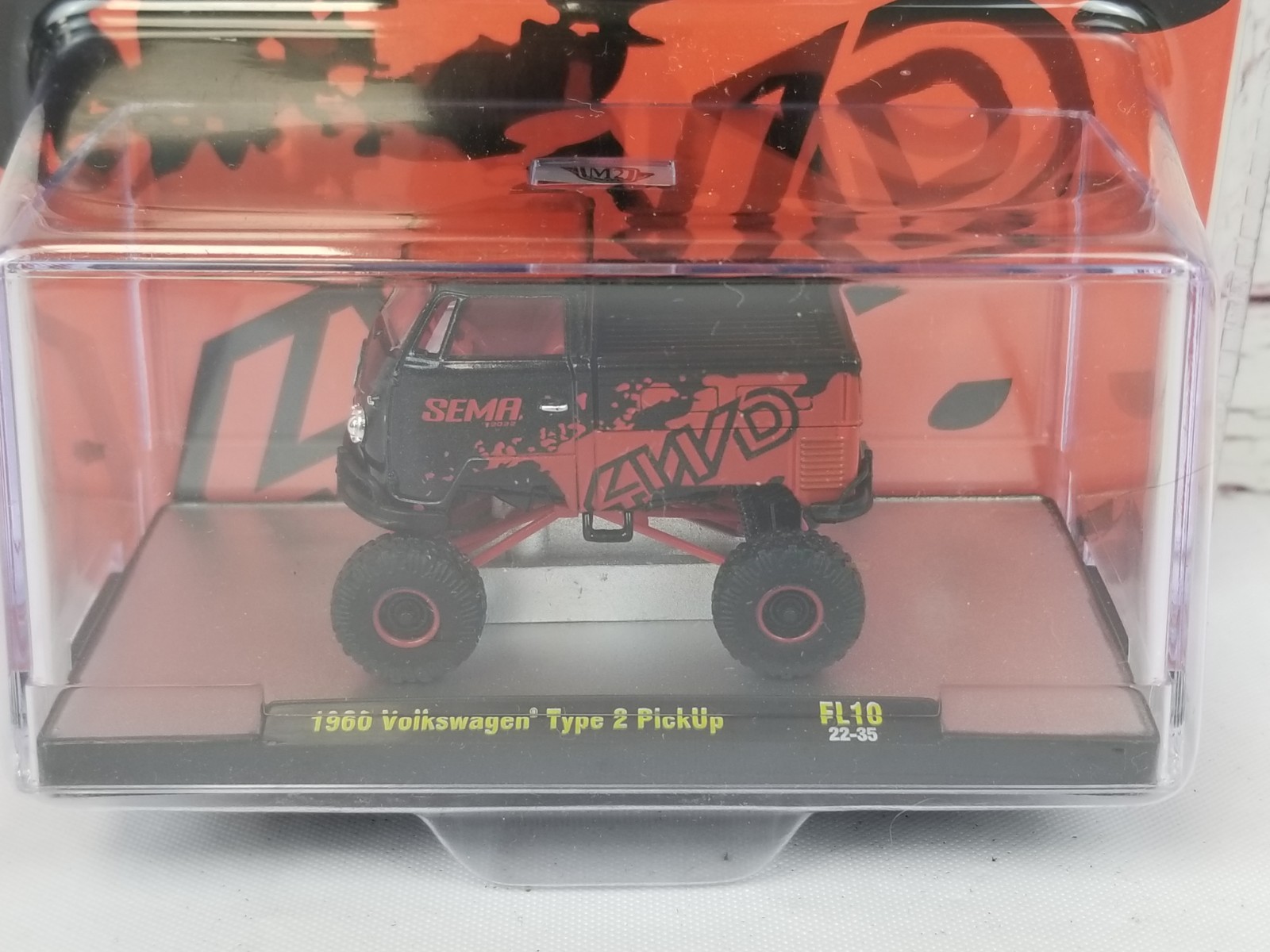 M2 Machines 2022 SEMA 1960 Volkswagen Type 2 Pickup Limited Edition FL10 VW