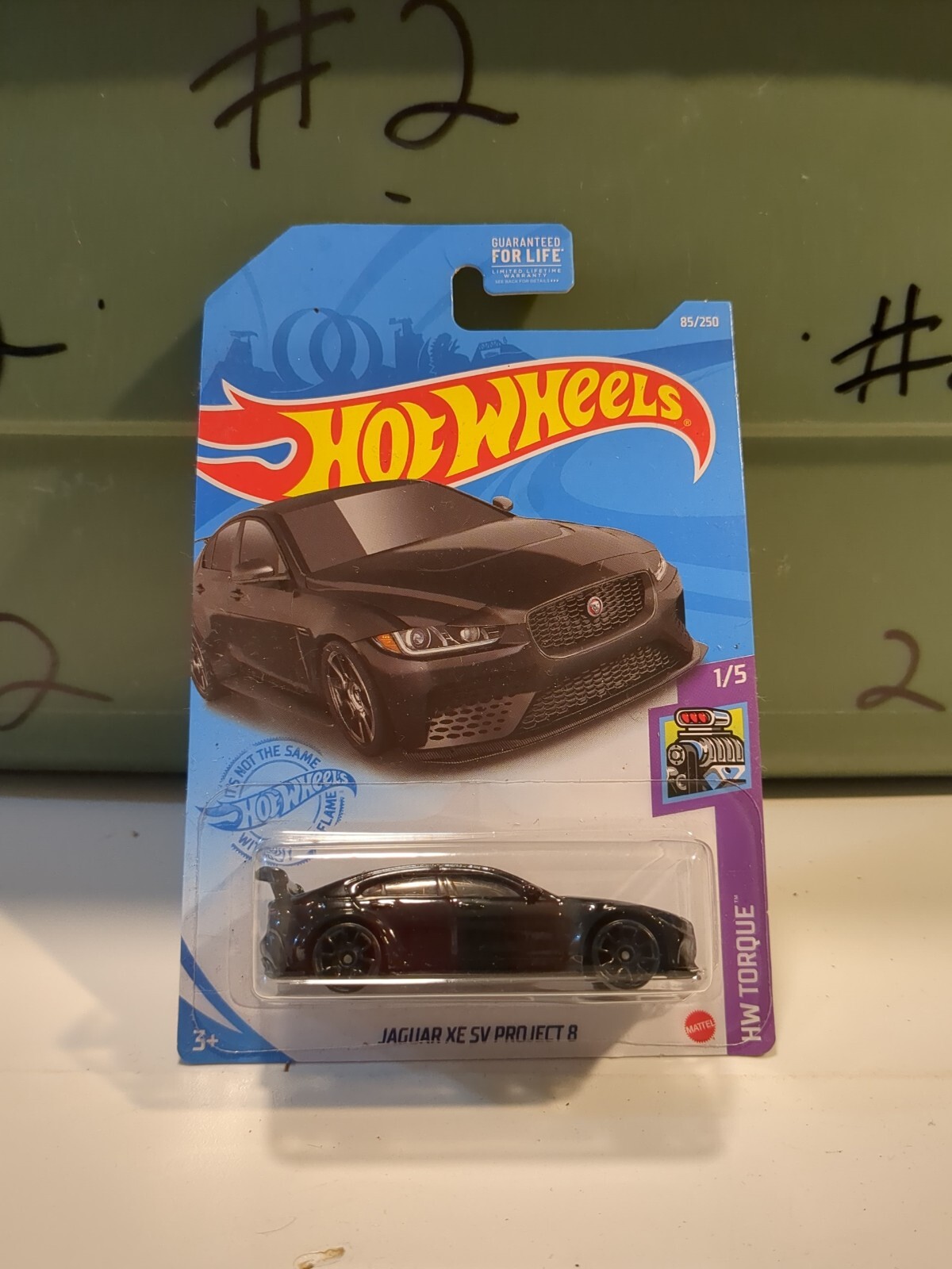 HOT WHEELS 2018 ’18 JAGUAR XE SV PROJECT 8 HW TORQUE 1/5 GTB90 FYB40