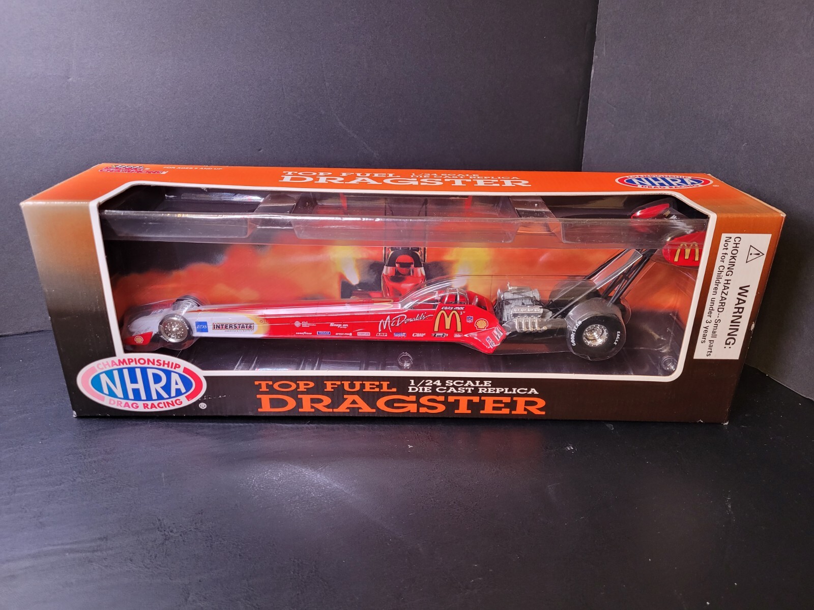Racing Champions Cory McClenathan McDonalds Top Fuel Dragster 1:24 Scale