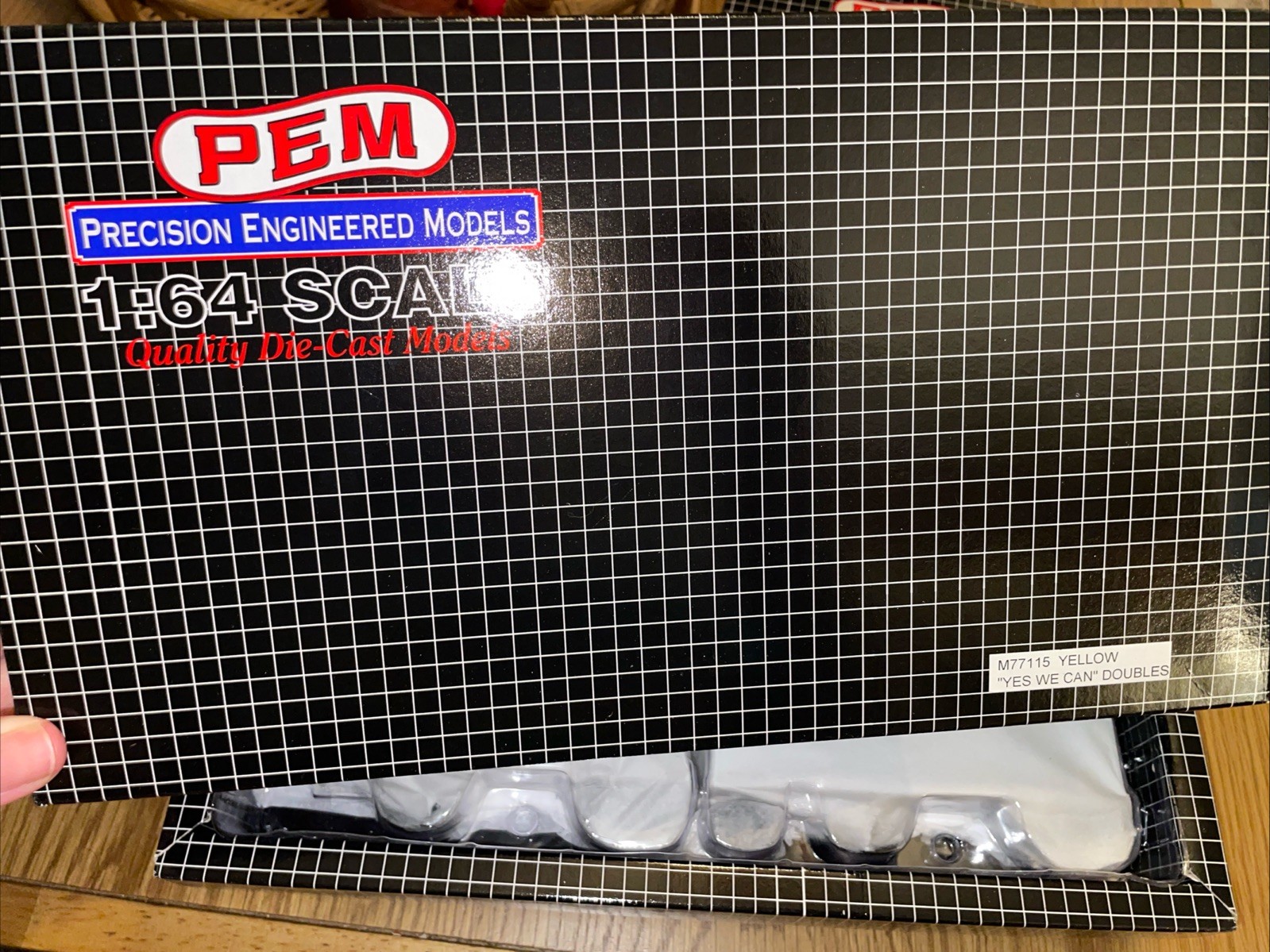 pem 1/64 Model Truck Yellow yes We Can Freight Vtg Never Removed From Box M77115