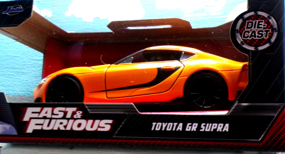 Jada Toys Fast & Furious Toyota GR Supra 1:32 Scale Metal Rubber Plastic Parts!