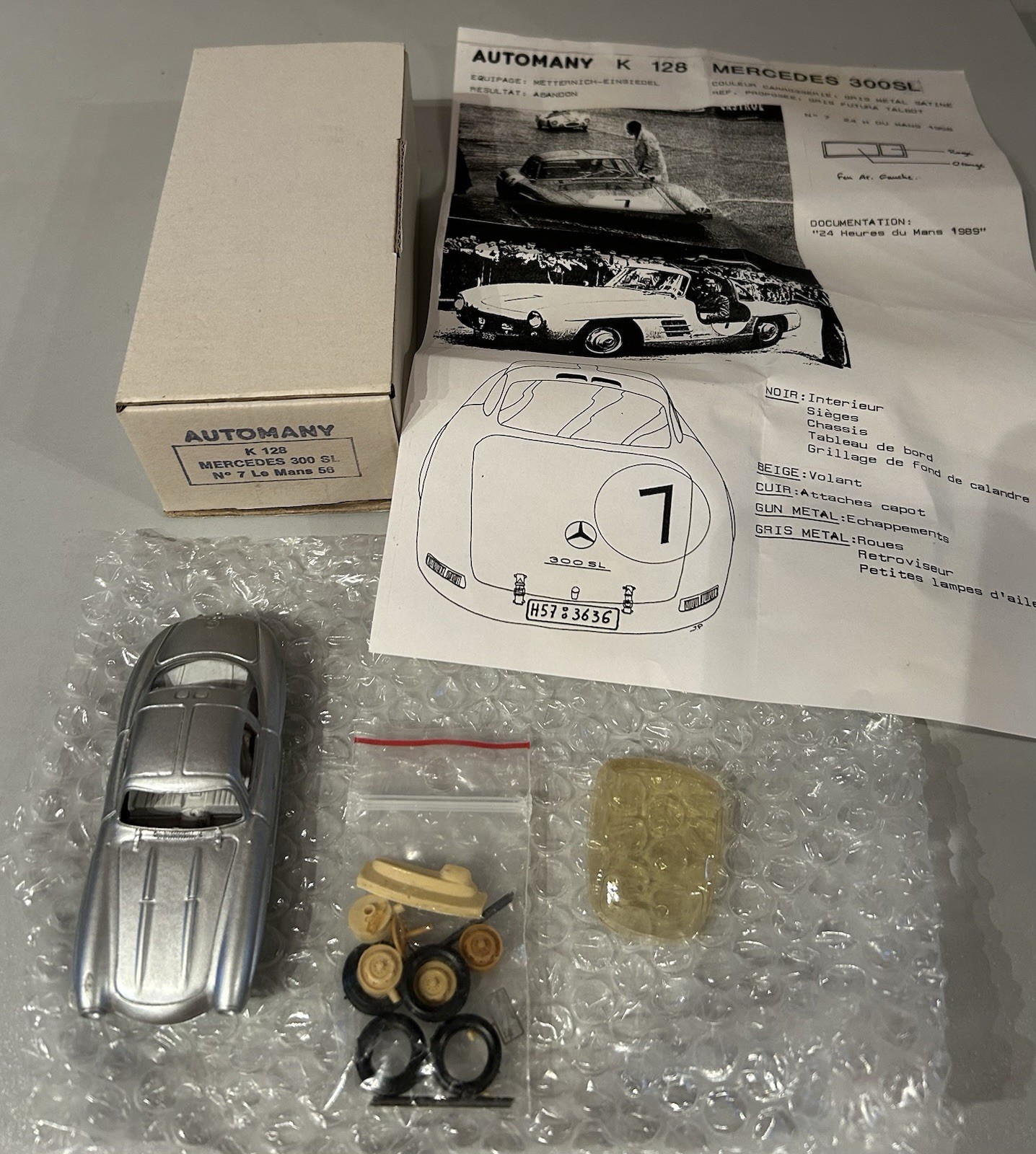 X1 Automany 1/43 Car Resin Kit – Professionally Pre-Painted, No Decals