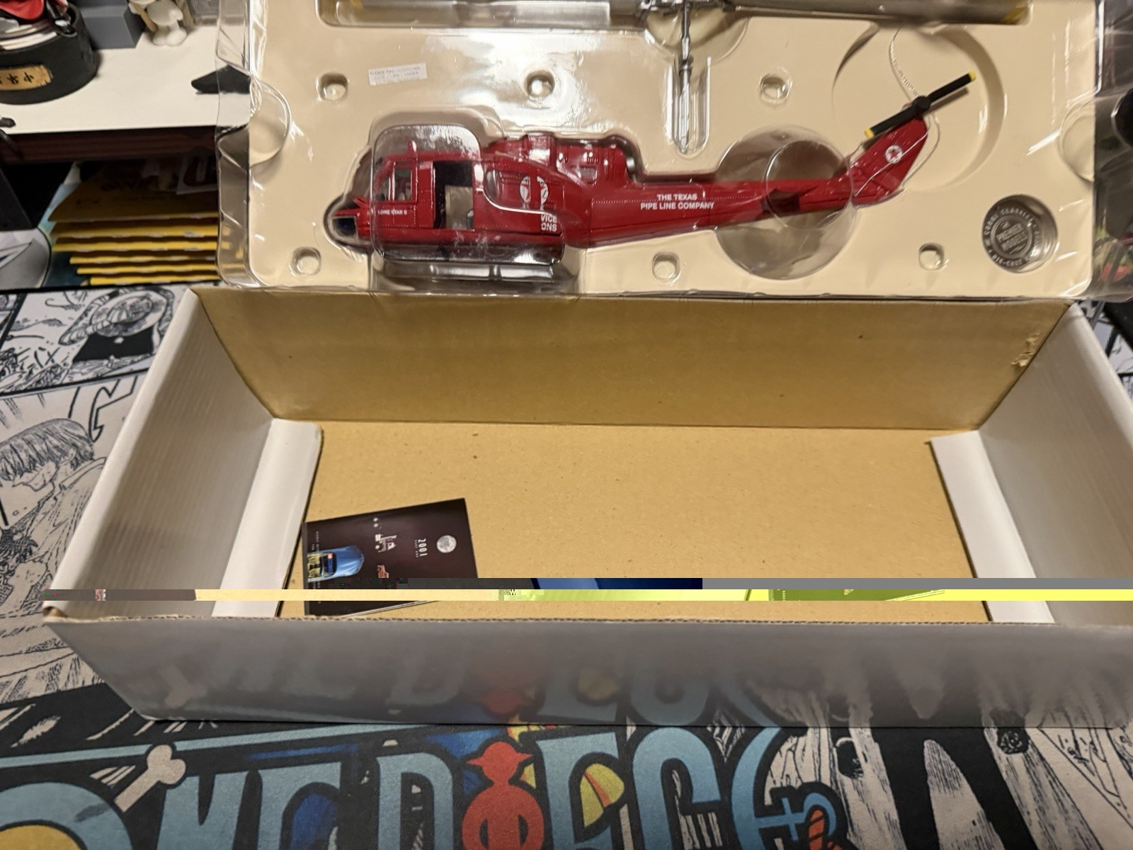 Corgi Huey Iroquois Helicopter Texas Pipeline Texaco 1:50 Limited Ed.