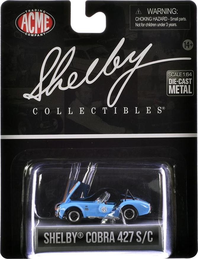 1965 Shelby Cobra 427 S/C (Set of 6) in 1/64 scale models by Shelby Collectibles