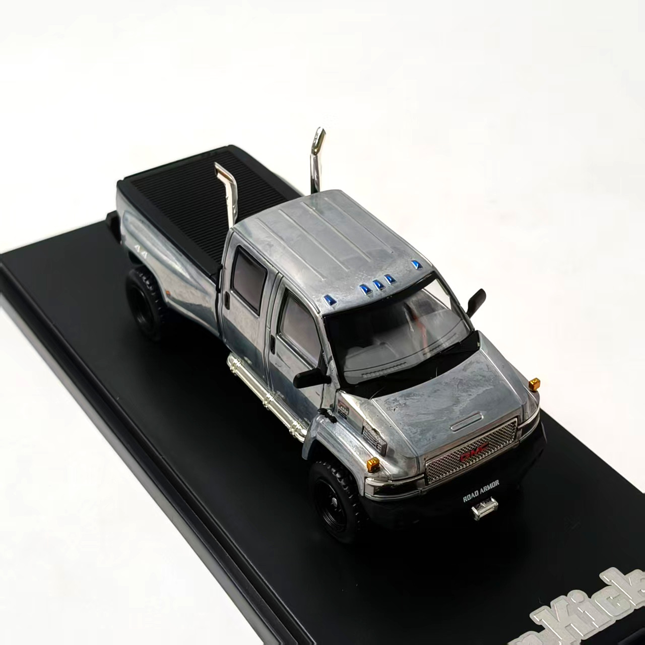 TopKick 1:64 Diecast Pickup Truck Limited DIY Paintable Unpainted Model Car