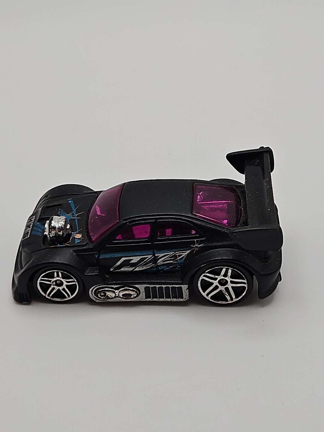 2002 Hot Wheels HKS Toyota Altezza 1:64 Scale Diecast Toy Car Model Flat Black