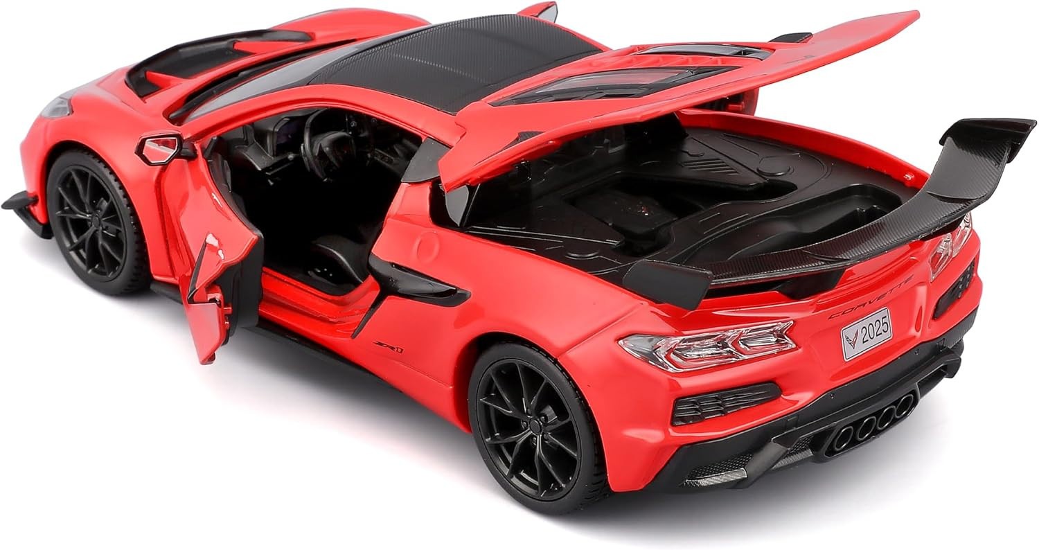 Maisto 1:24 2025 Chevrolet Corvette C8 ZR1 Diecast Model Car Red 32927