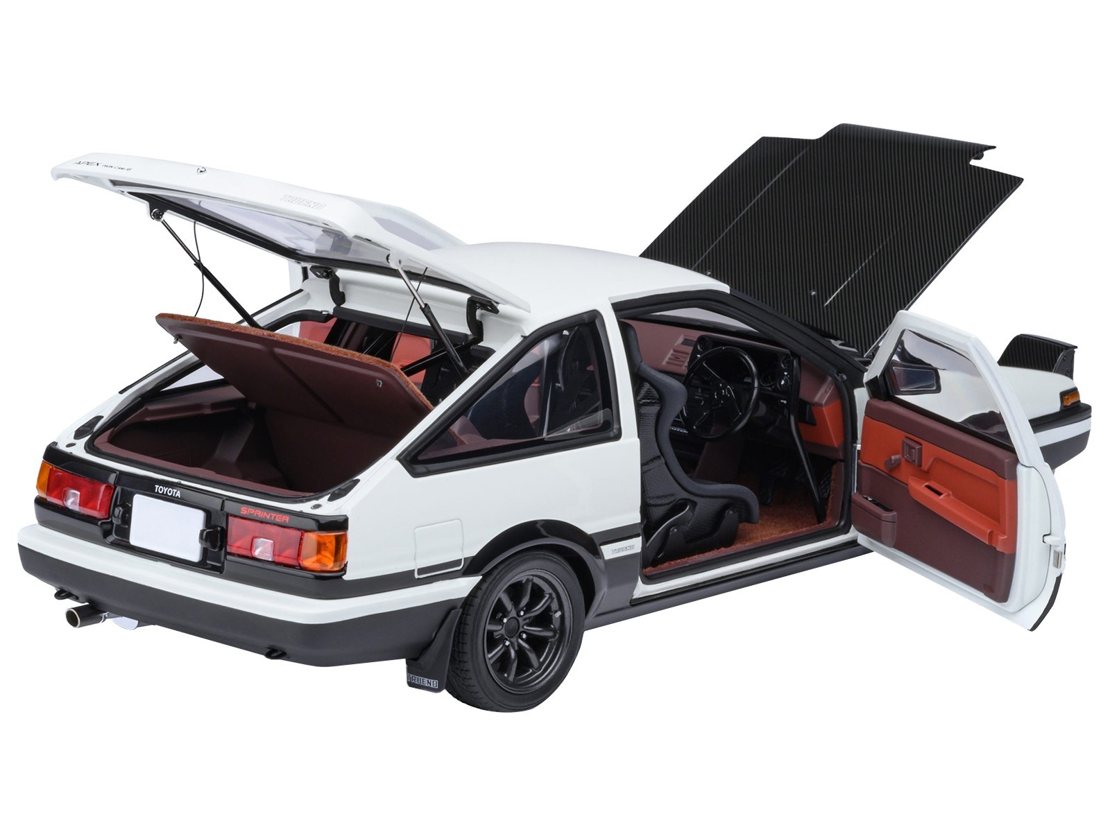 TOYOTA SPRINTER TRUENO (AE86) RHD PROJECT D FINAL 30 YEARS 1/18 BY AUTOART 78787
