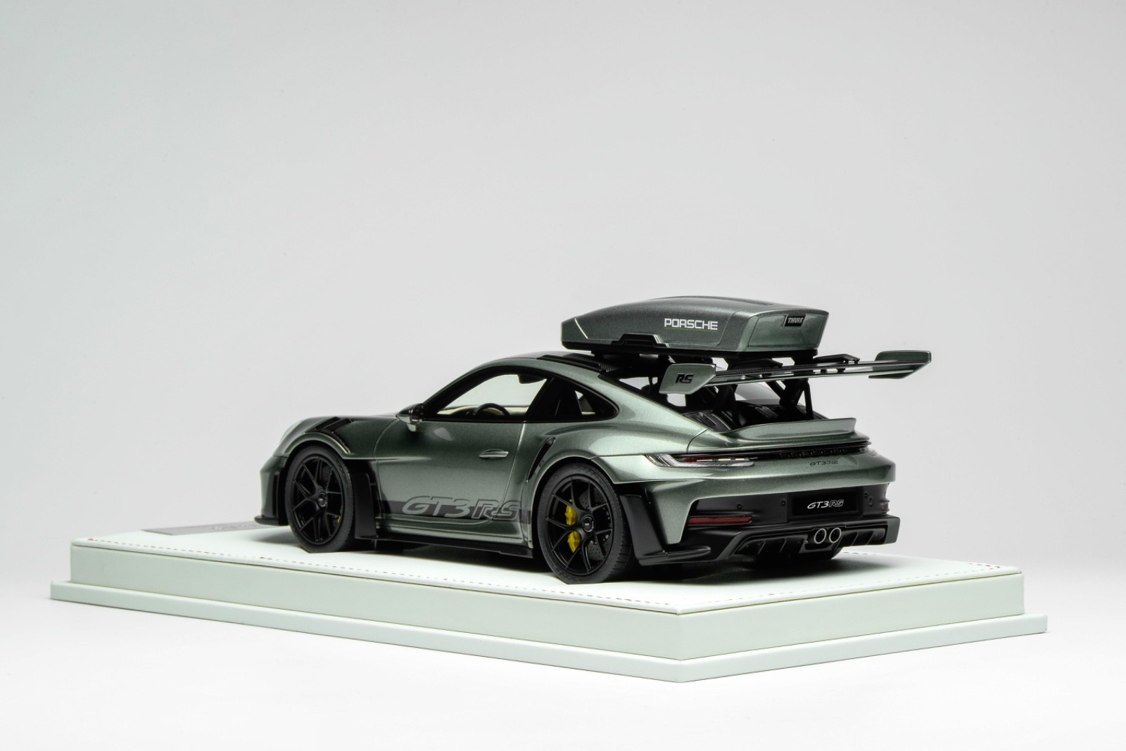 1/18 Ivy Porsche 911 GT3 RS with Luggage Rack Urban Bambo Chromaflair 20 p AB650