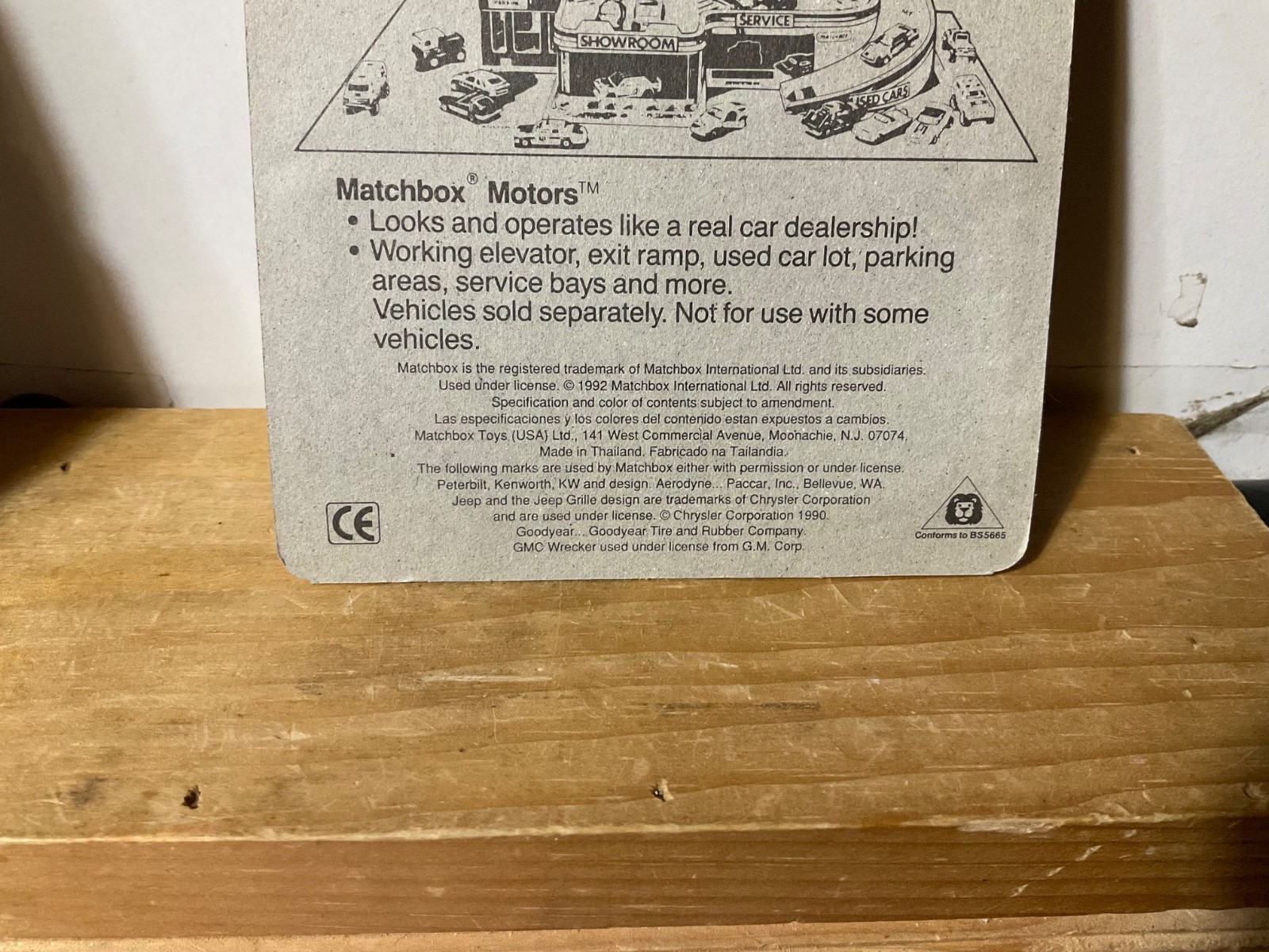 Matchbox 1992 MB 52 Isuzu Amigo new color for 1992 is red