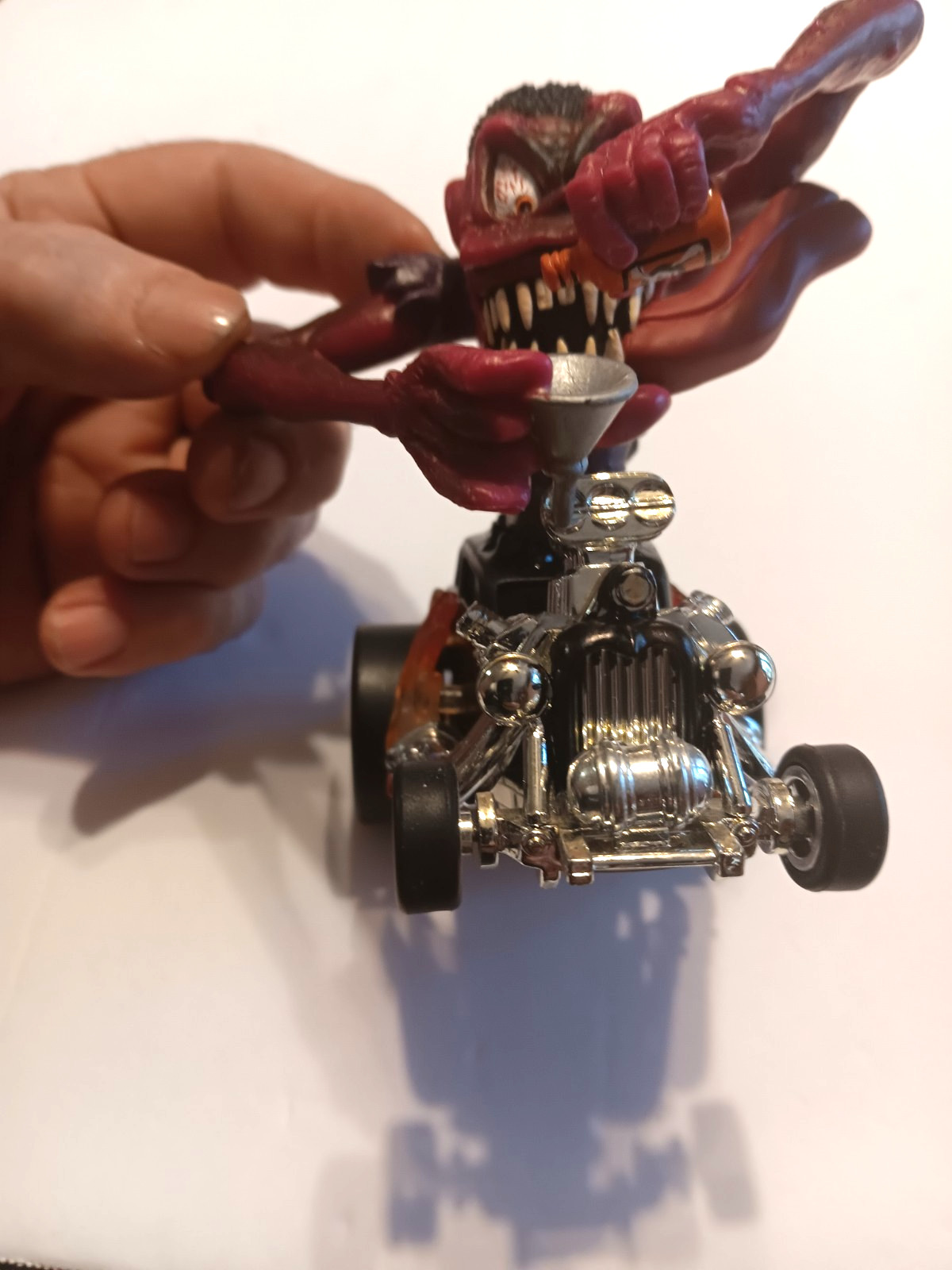 1/43 scale die cast rat rod monster vehicle