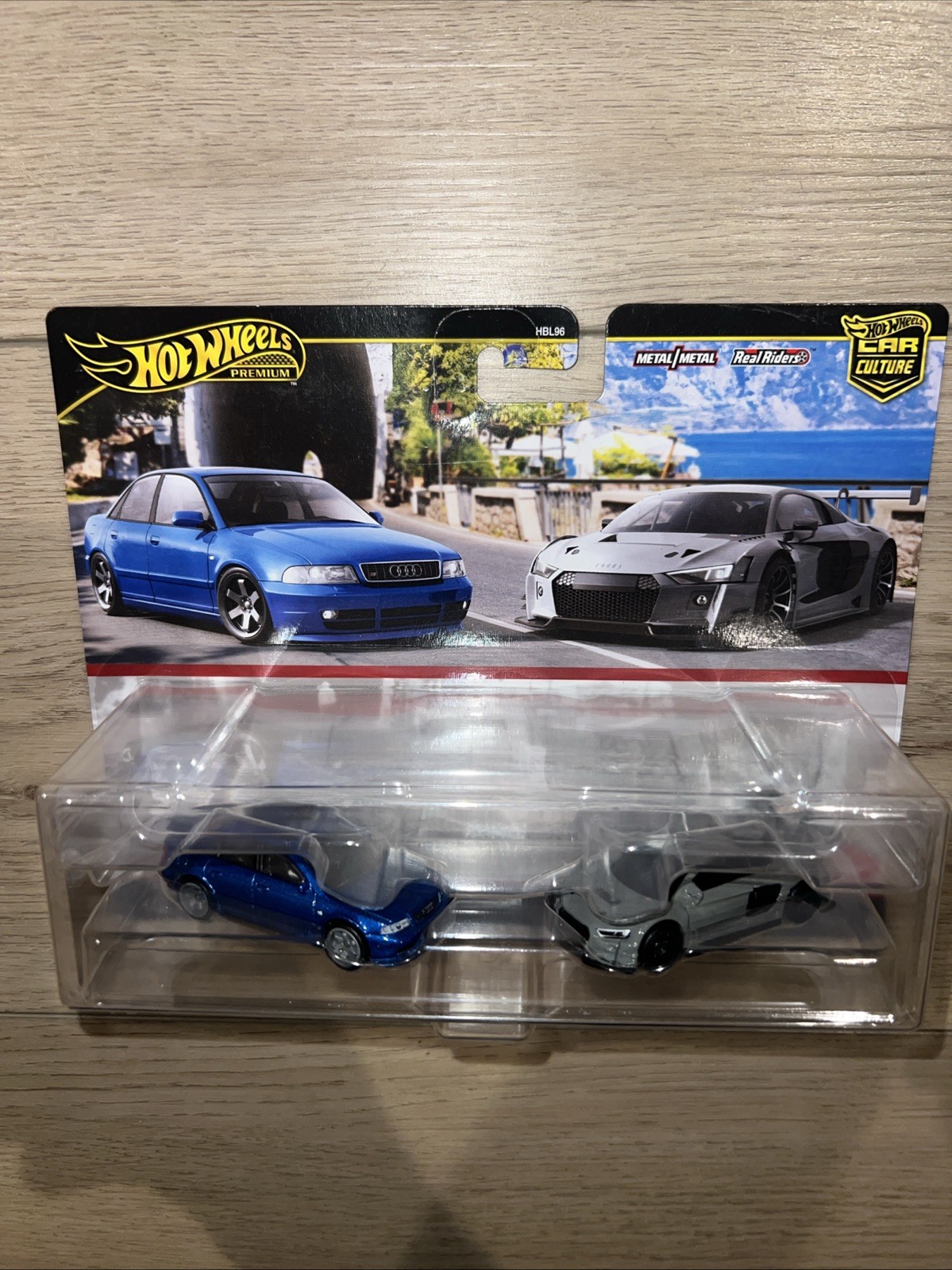 2024 Hot Wheels Premium Car Culture Twin 2 Pack Audi S4 Quattro & Audi R8 LMS