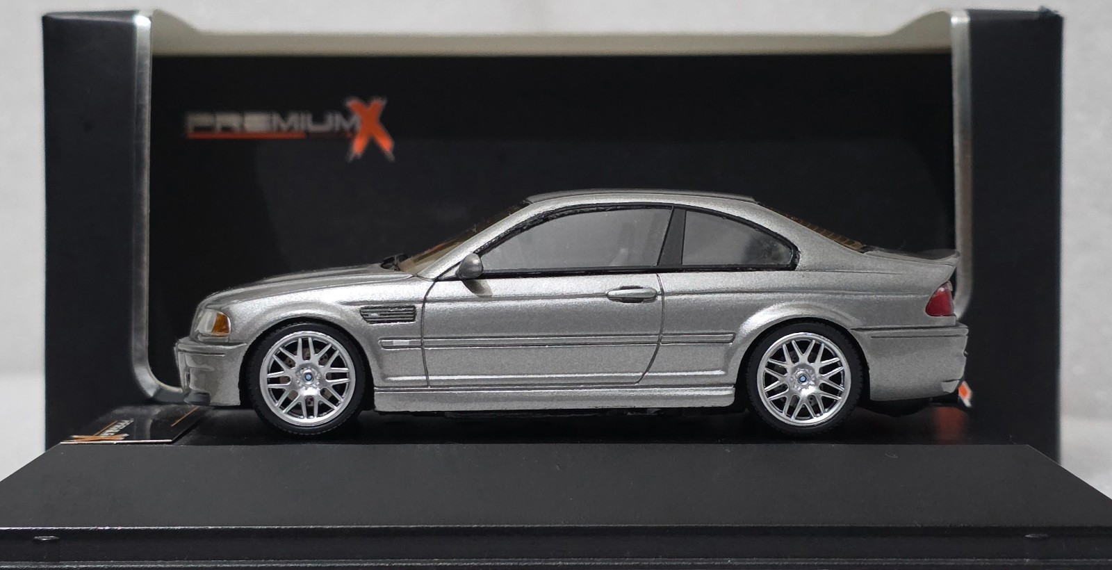 BMW M3 (e46) CSL 2003 Steel Grey Met 1:43 Premium-X IXO PRD0027 EXTREMELY RARE!!