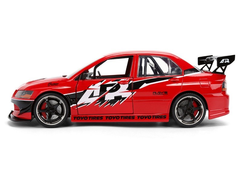 JADA FAST & FURIOUS 25 YEAR SEAN’S MITSUBISHI LANCER EVO IX 1/24 RED 36208