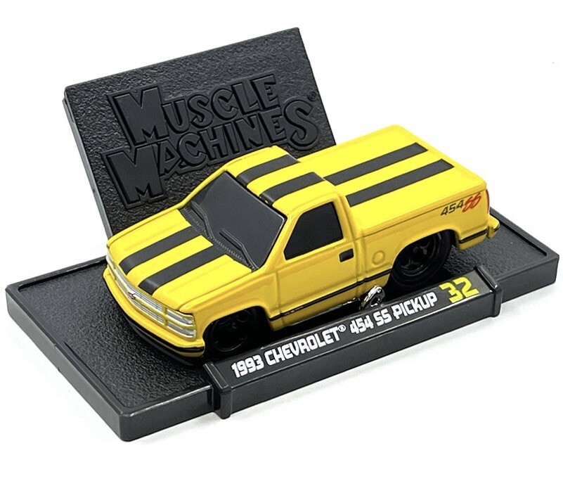 MUSCLE MACHINES 1993 CHEVROLET 454 SS PICKUP TRUCK HOBBY EXCLUSIVE