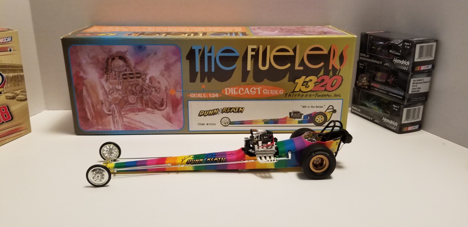 1320 The Fuelers 1:24 Dunn & Reath Dragster “AUTOGRAPHED” By Big Jim Dunn