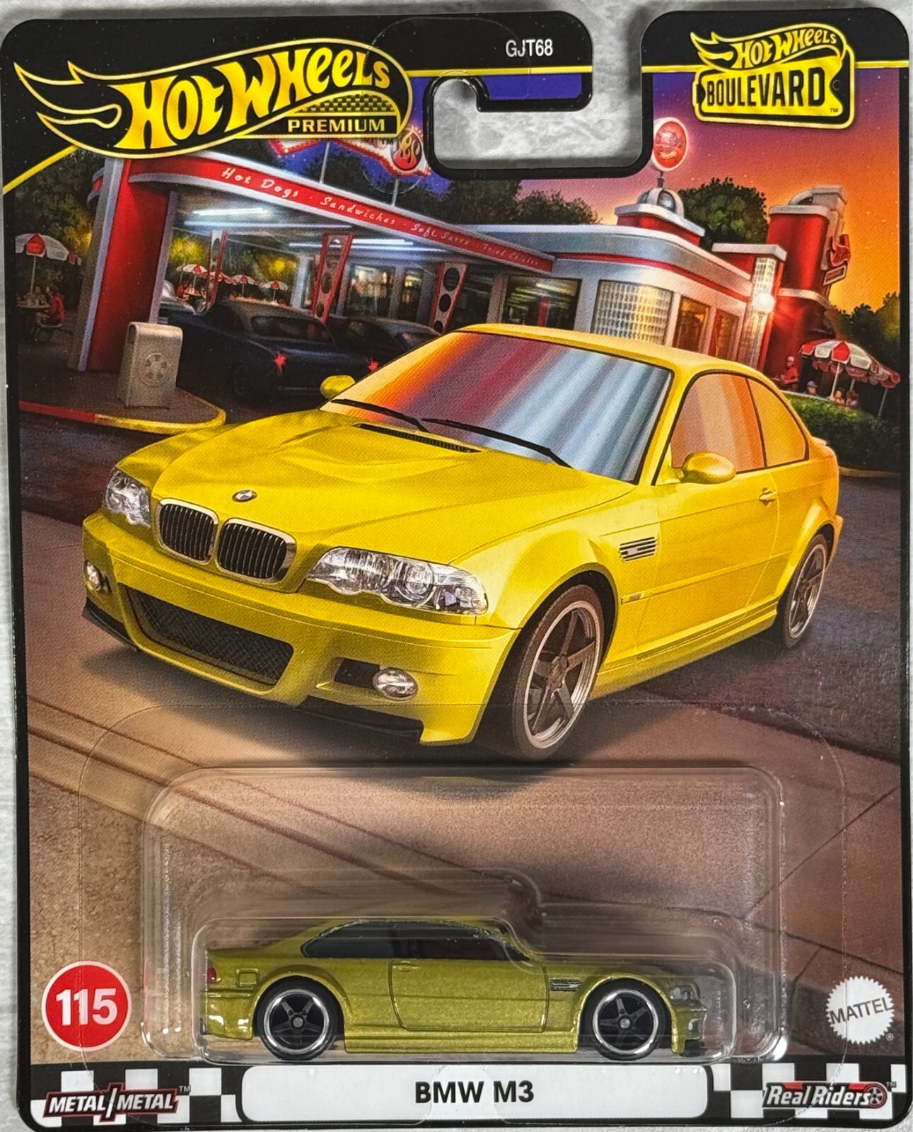 2024 Hot Wheels Boulevard #115 BMW M3 , Free shipping and free protector !