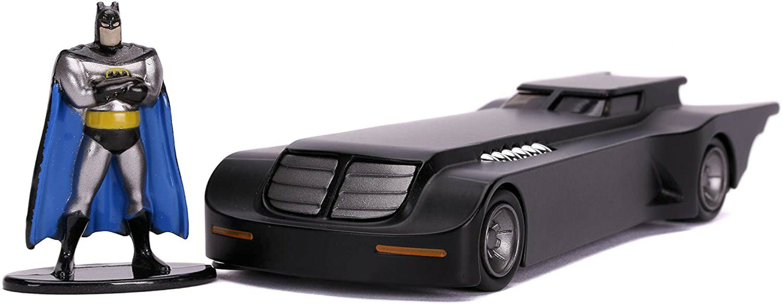 NEW Jada Toys 31705 Batman Animated Series BATMOBILE 1:32 Scale Vehicle & Figure