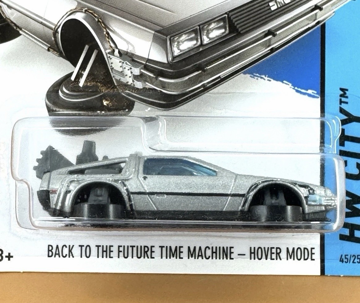 Hot Wheels 2015 New Models TIME MACHINE – HOVER MODE Back To The Future 45/250