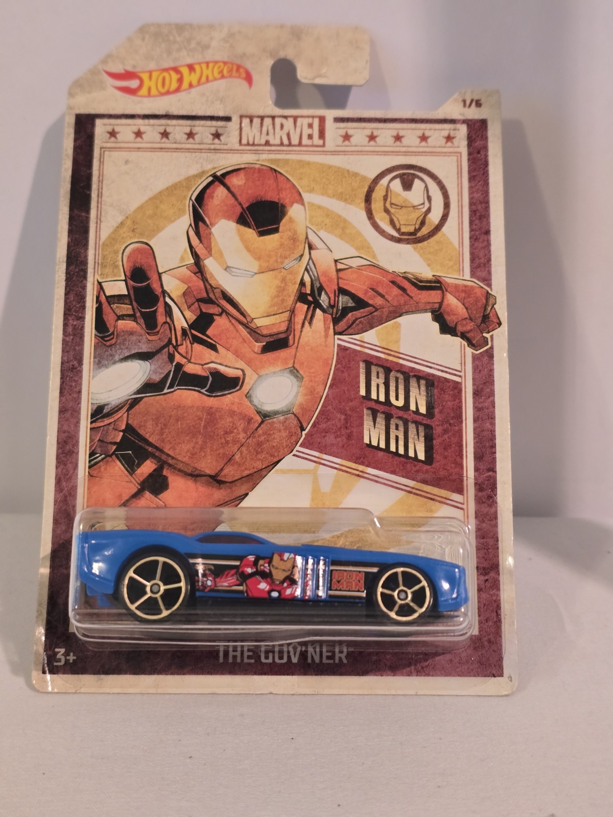 2019 Hot Wheels Marvel Series Avengers Full Set of 6 Cars Thor Loki Iron Man