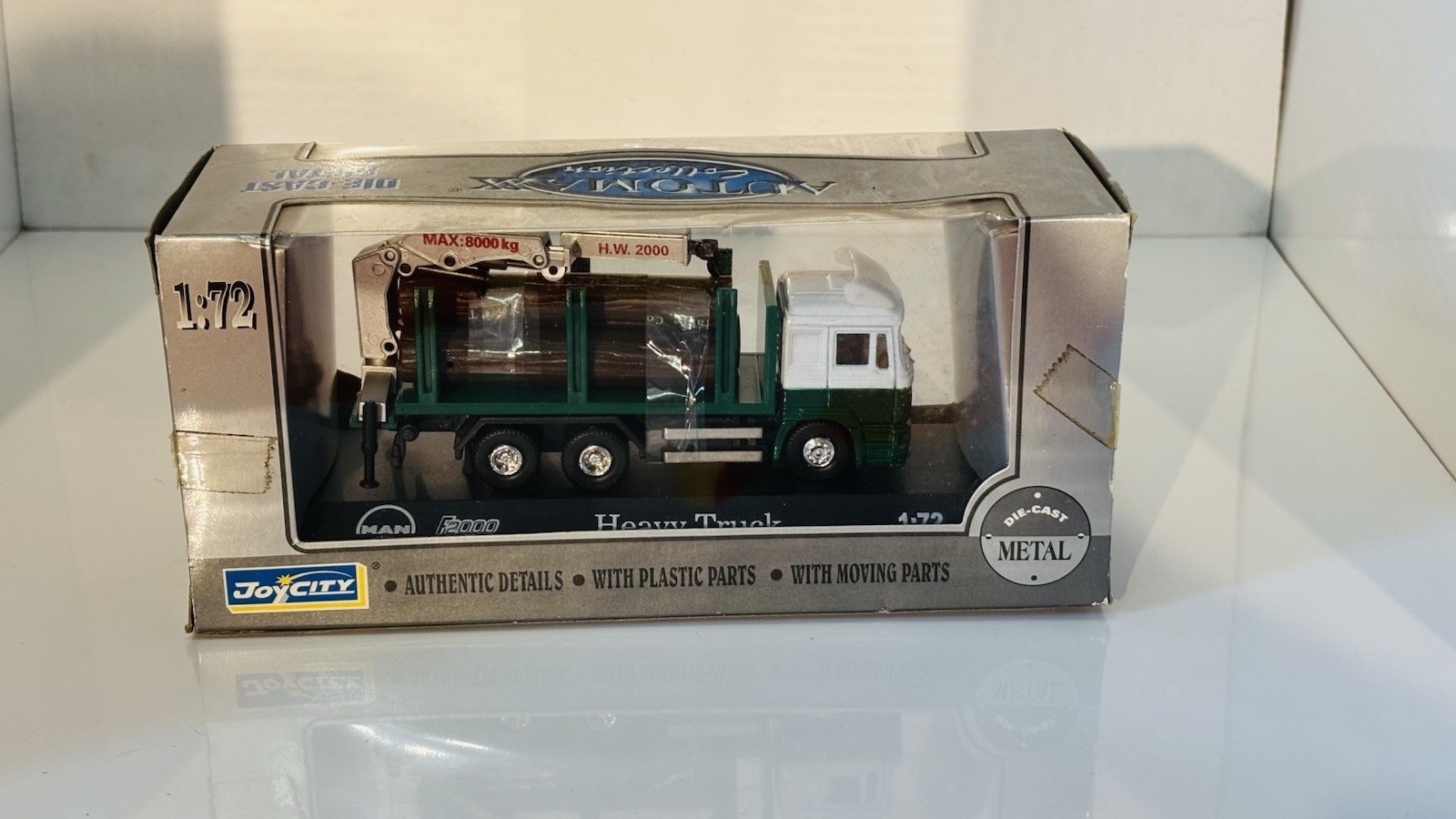 Joy City Automax 1/72 Scale MAN F2000 Heavy Logging Truck – Boxed