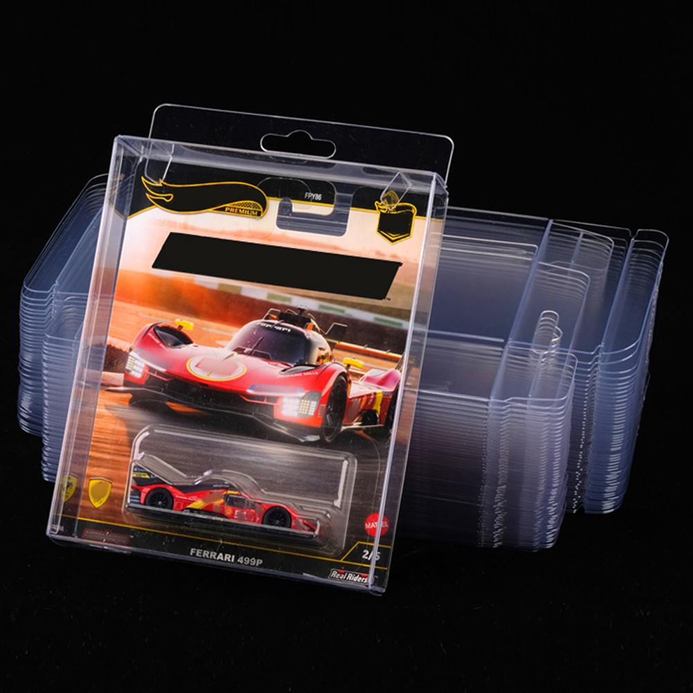 5-100x Display Protector Box For Hotwheels Premium Series Car/Pop/Retro Culture