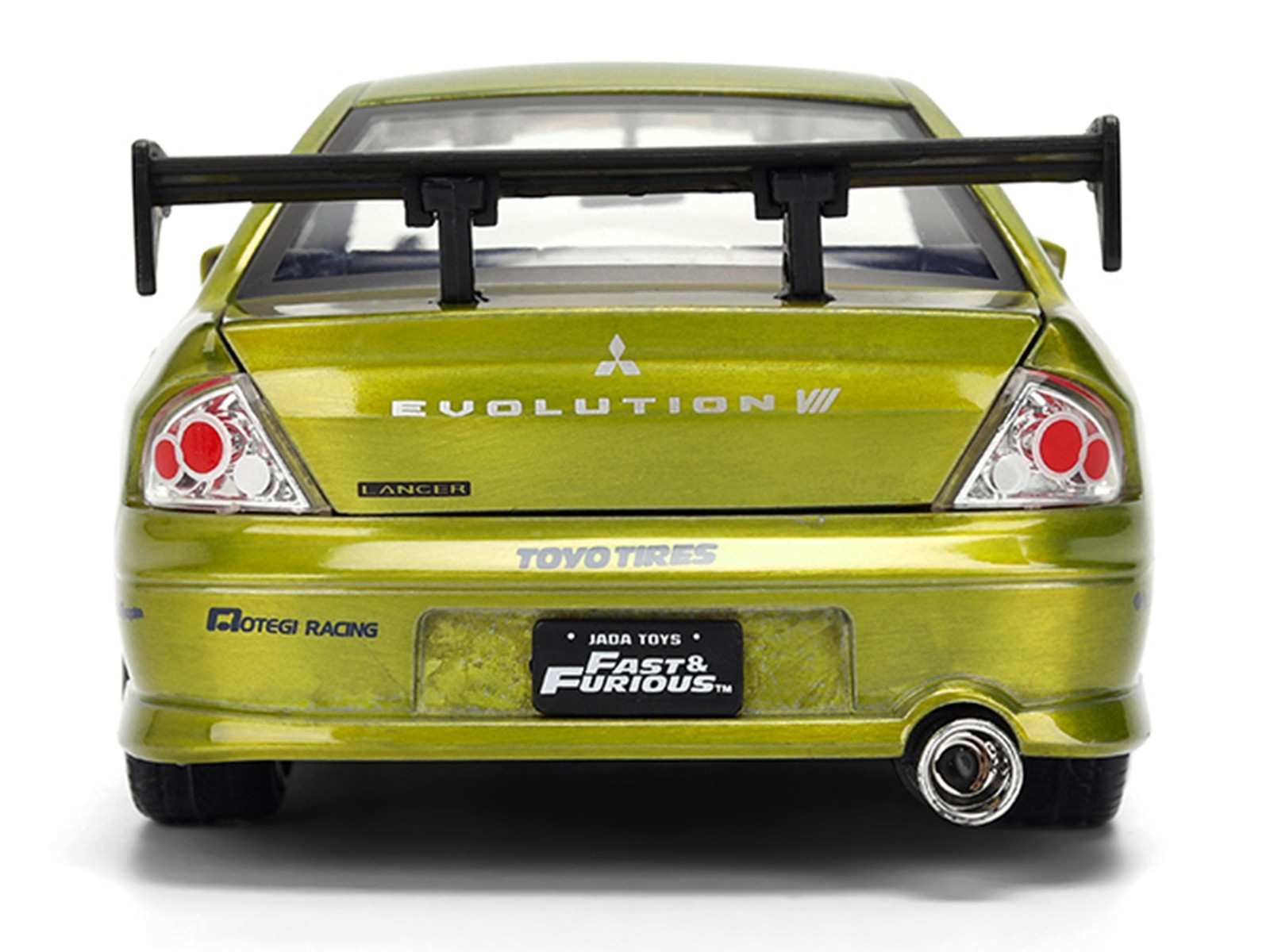 MITSUBISHI LANCER EVO VII COLOR BRUSH “FAST & FURIOUS 25 YEARS” 1/24 JADA 37874