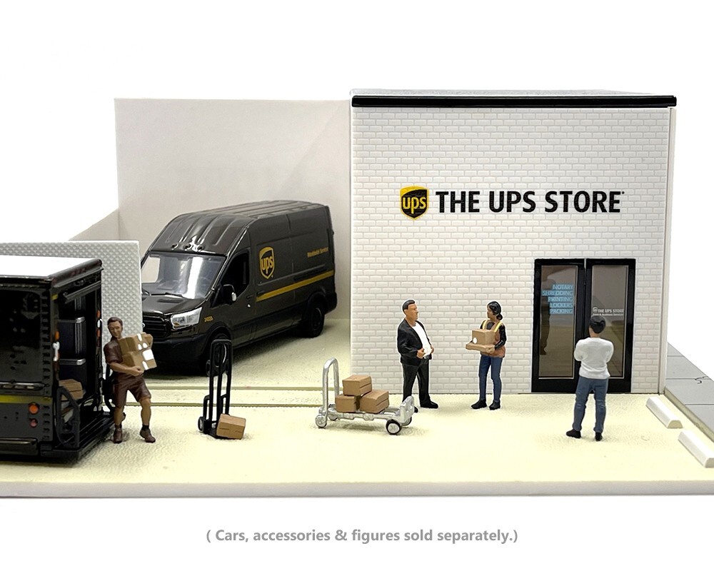 Greenlight 1:64 Diorama The UPS Store – Mijo Exclusives #51491