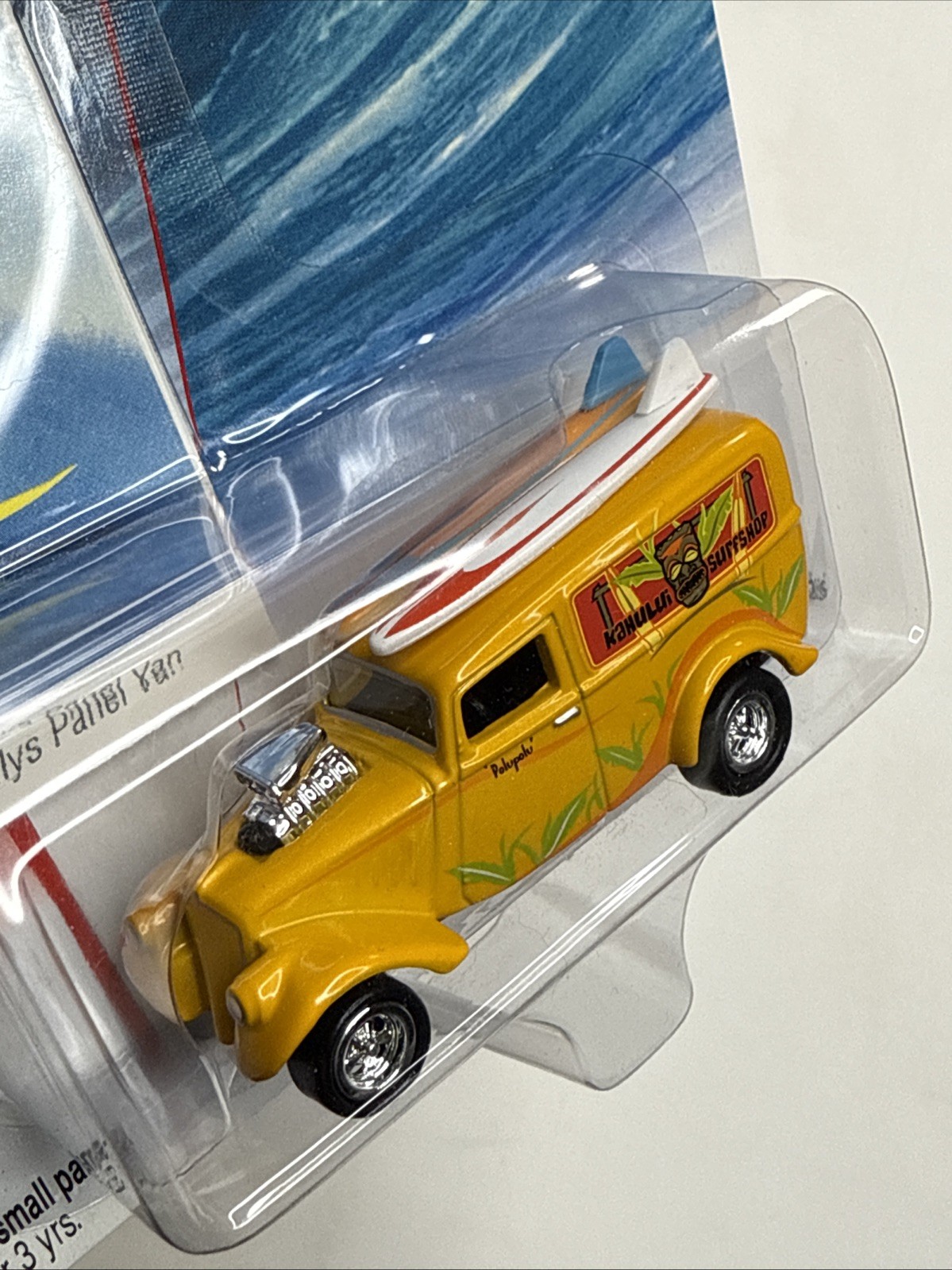 Vintage Johnny Lightning Surf Rods 1933 JEEP WILLYS Panel Van Hot Rod Custom