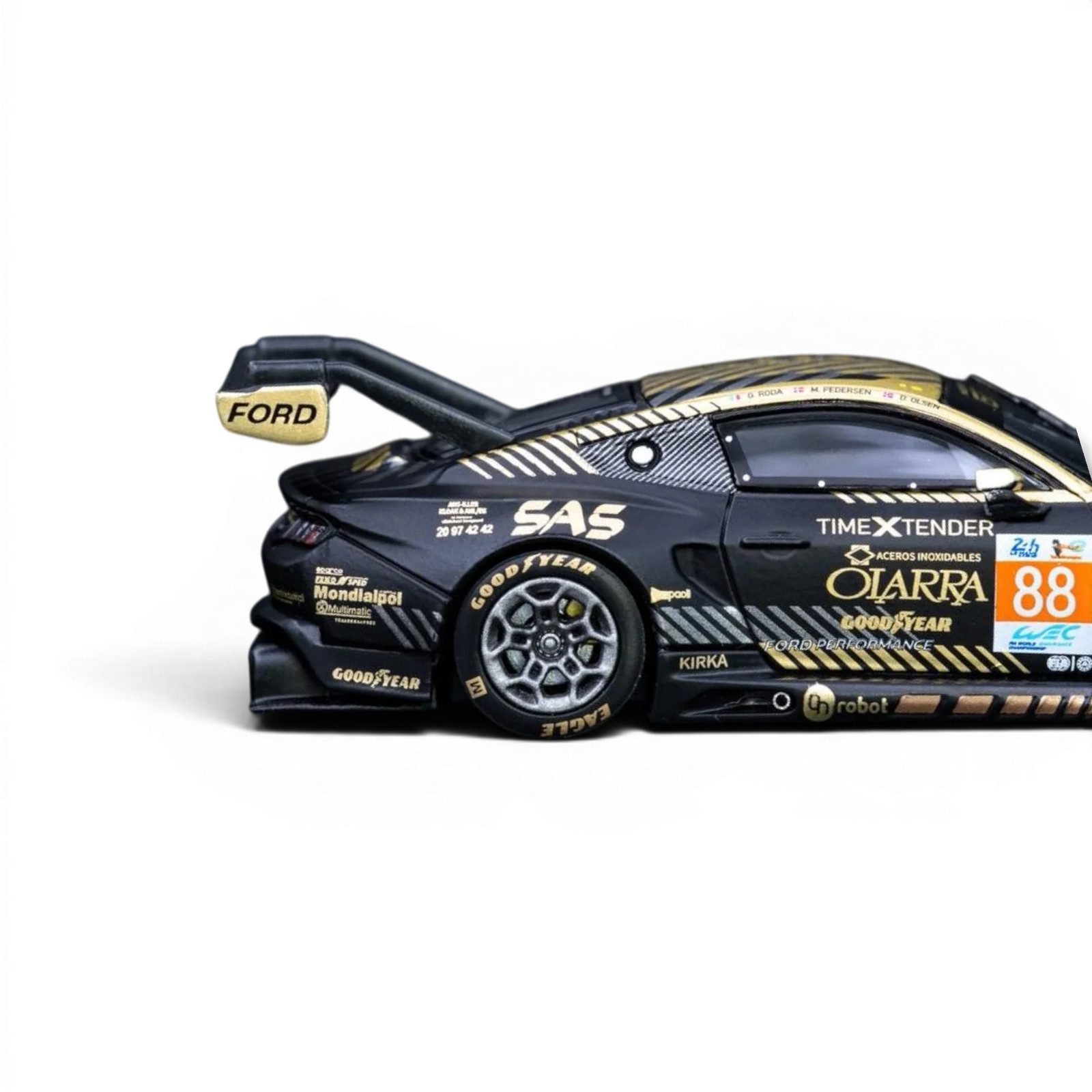 EA Elowen Art Ford Mustang GT3 24H Le Mans – Black Gold #88 1:64