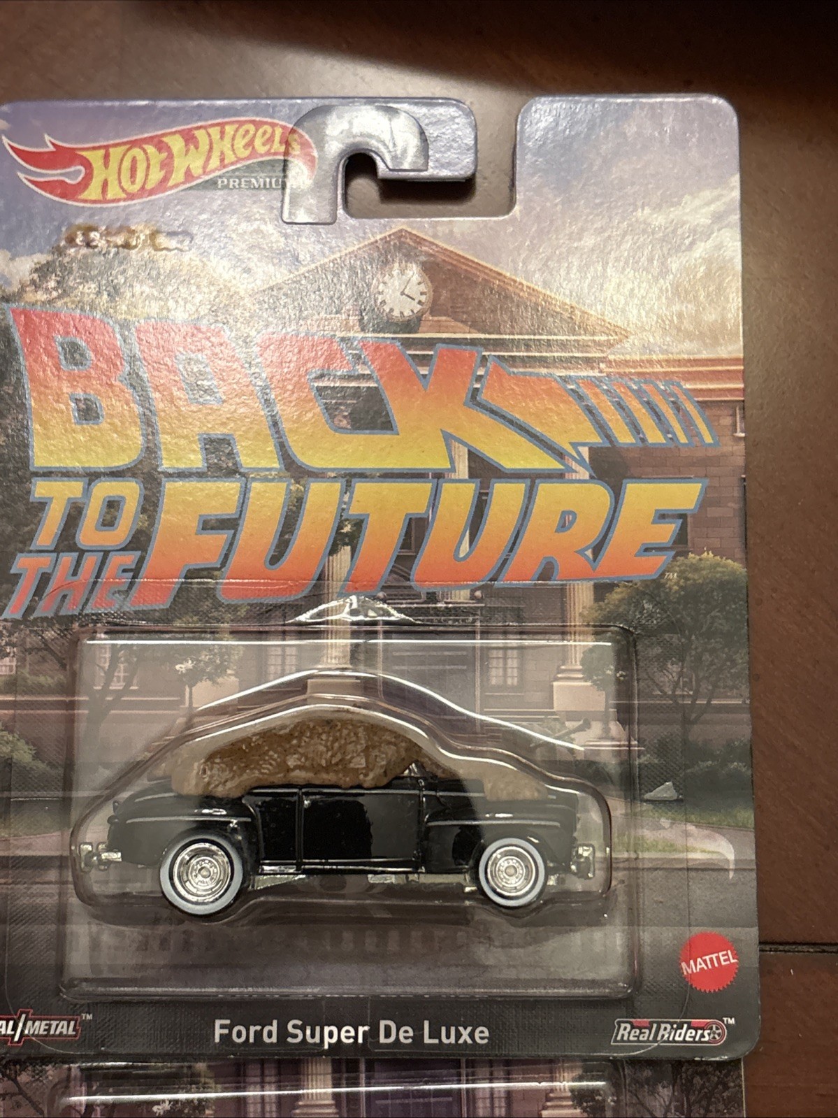 Hot Wheels Premium Retro Back to The Future Ford Super Deluxe