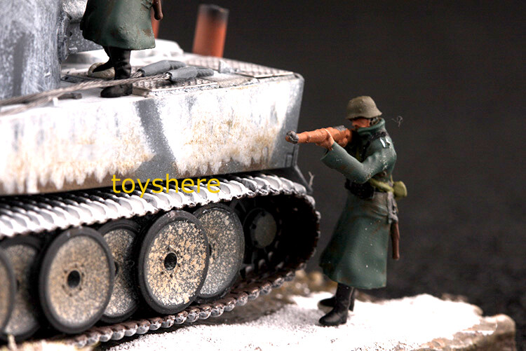 1/72 TANK 1:72 WW2 7pcs Germany soldiers Wehrmacht snow war totalwar in stock