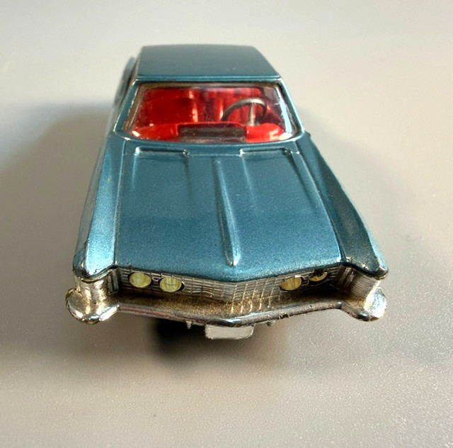 Vintage Corgi Toys 1963 Buick Riviera Classic Blue Car Very Good Condition