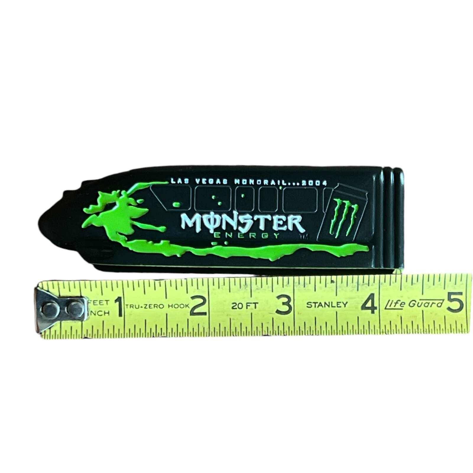 MONSTER ENERGY DIE CAST MONORAIL VERY RARE!! LAS VEGAS 2004 Rare