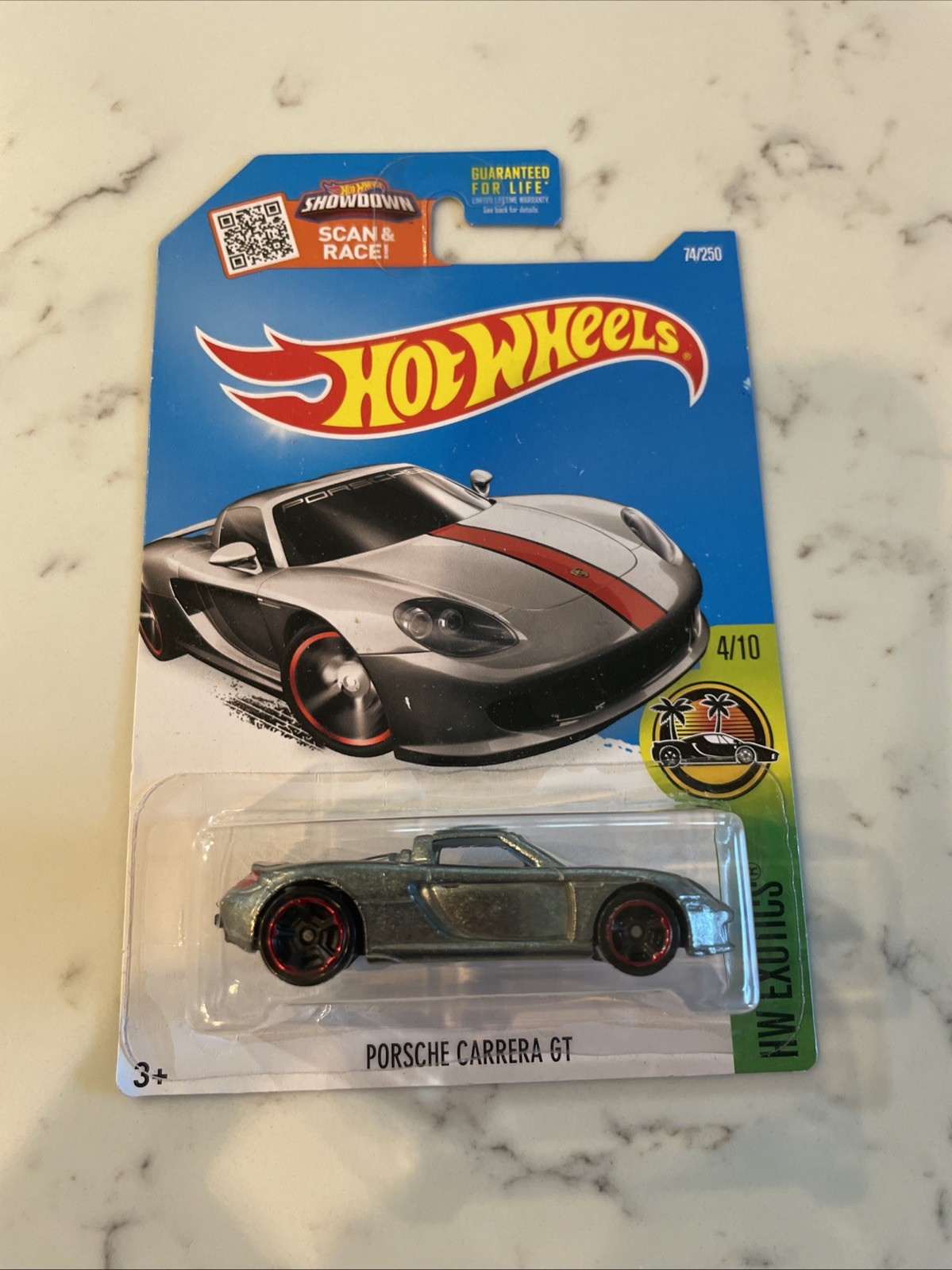 2016 Hot Wheels Zamac PORSCHE CARRERA GT – HW Exotics 4/10