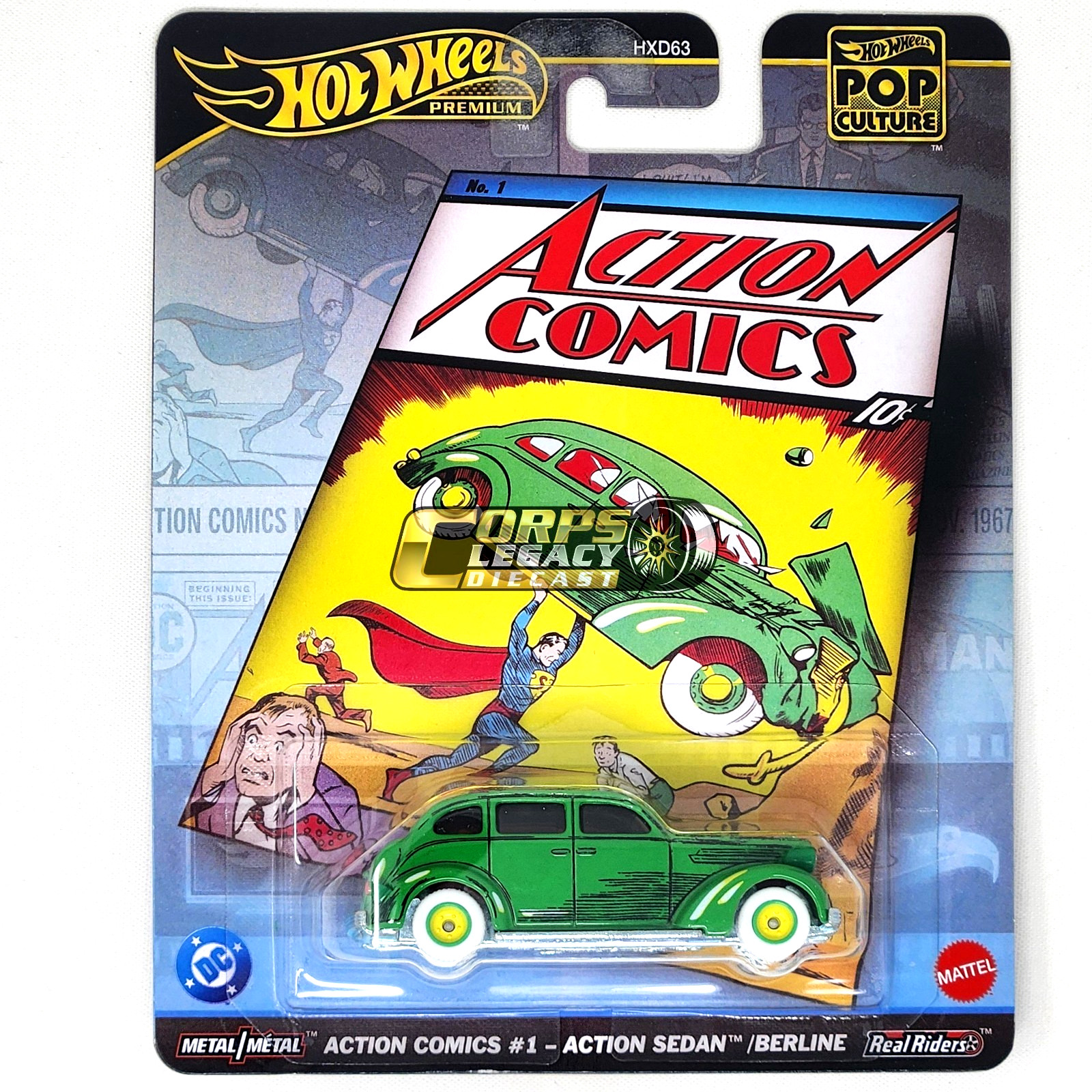 Hot Wheels Premium Pop Culture 2025 L Case – 5 Cars Set