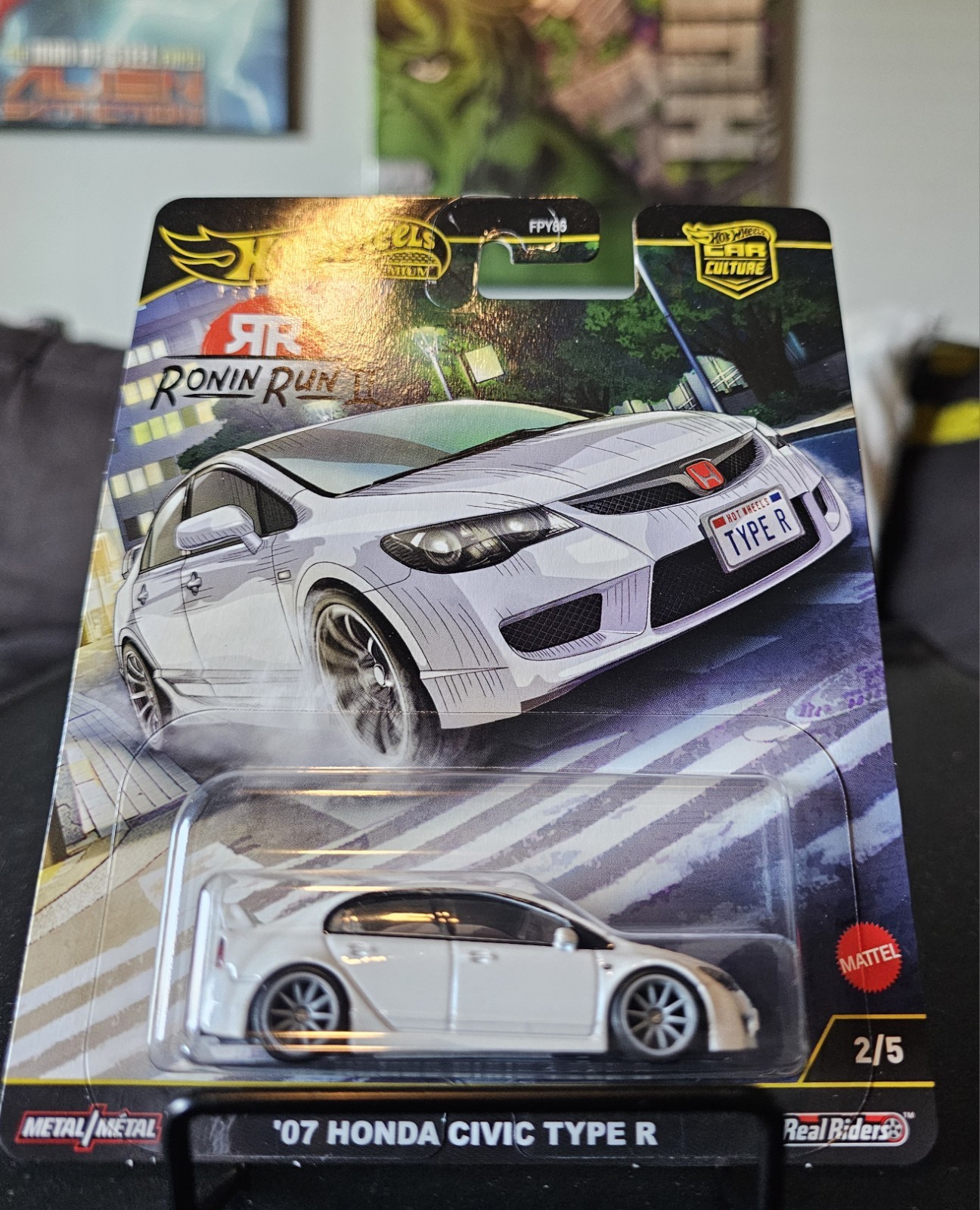 Hot Wheels 2025 Car Culture Ronin Run 2 Set Of 5 Premium 1/64 Scale Diecast JDM