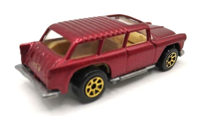 1969 Hot Wheels 55 Chevy Classic Nomad Dark Red Metallic 1/64 Malaysia NM/M